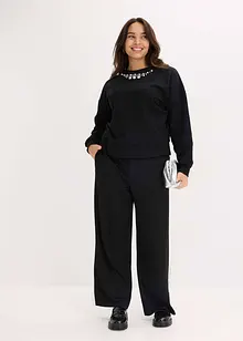 Oversize mikina z bavlny, bonprix