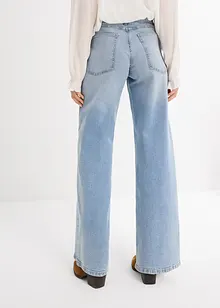 Džíny Wide Leg, High Waist, bonprix