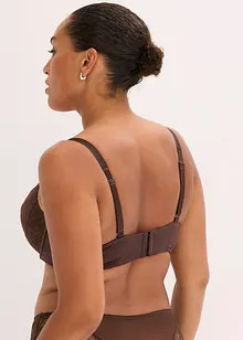 Vyztužená podprsenka s luxusním lesklým efektem, bonprix