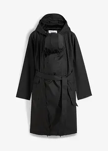 Těhotenský a nosicí kabát 3 v 1, větru a voděodolný, se dvěma vsadkami, bonprix