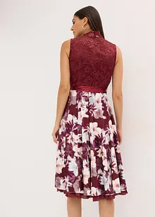 Kroj ve stylu dirndl, s výšivkou a sametovou sukní (2dílná souprava), bonprix