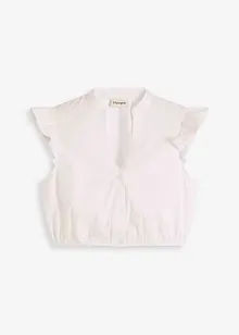 Halenka v krojovém stylu, se stojáčkem a rýšky na rukávech, bonprix