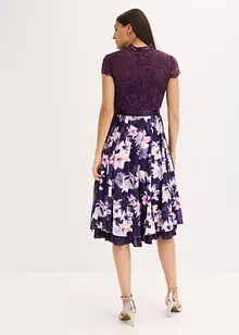 Kroj ve stylu dirndl, s výšivkou a sametovou sukní (2dílná souprava), bonprix