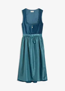 Kroj ve stylu dirndl se sametem, v délce midi (2dílná souprava), bonprix