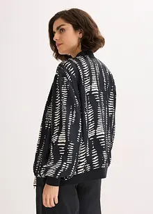 Bluzon ze splývavého saténu, bonprix