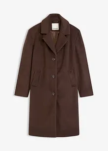 Krátký kabát ve vlněném vzhledu, bonprix