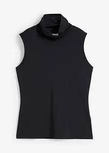 Top s rolákovým límcem, z elastického polyamidového materiálu, bonprix