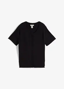 Pletený kabátek s krátkým rukávem, bonprix