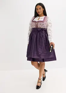Kroj Dirndl s vyšívanou zástěrou (2dílná souprava), bonprix