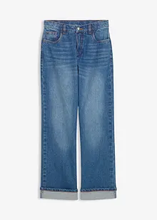 Džíny Wide Leg, Low Waist, bonprix