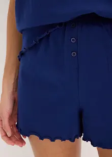 Krátké pyžamo s knoflíkovou lištou, bonprix