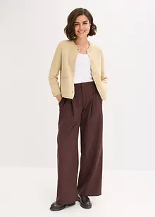 Pletený kabátek z bavlny, bonprix