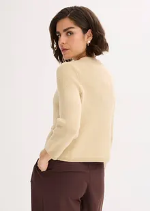 Pletený kabátek z bavlny, bonprix