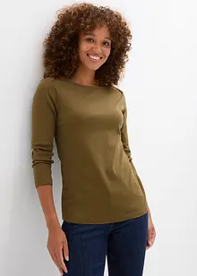 Oversize triko z čisté organické bavlny, bonprix