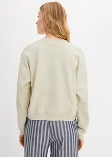 Oversize mikina z čisté organické bavlny, bonprix