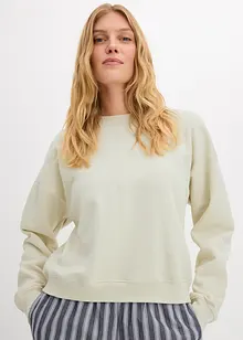Oversize mikina z čisté organické bavlny, bonprix