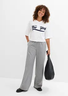 Oversize mikina z měkké bavlněné směsi, bonprix