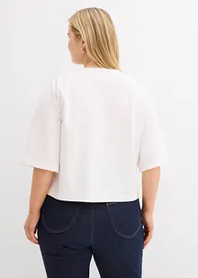 Oversize mikina z měkké bavlněné směsi, bonprix