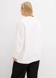Oversize mikina z čisté organické bavlny, bonprix