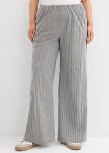 Kalhoty bez zapínání, ze splývavého materiálu, bonprix