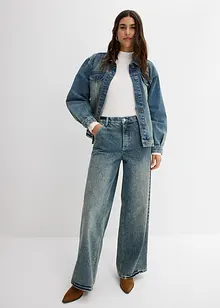 Žebrované tričko s dlouhým rukávem, bonprix