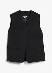 Dlouhá vesta s keprovou strukturou, bonprix