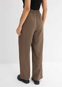 Kalhoty bez zapínání, s keprovou strukturou, bonprix