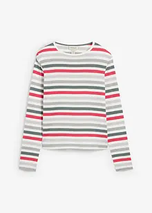 Triko s dlouhým rukávem, z čisté bavlny, bonprix