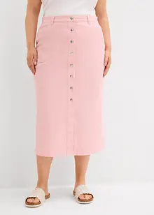 Keprová midi sukně, bonprix