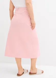 Keprová midi sukně, bonprix