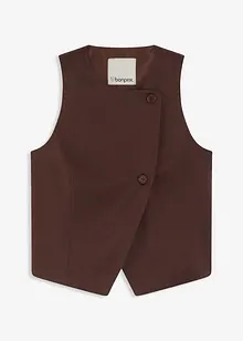 Vesta s asymterickou knoflíkovou légou, bonprix