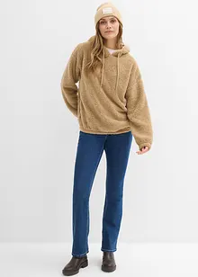 Mikina z medvídkového flísu, bonprix