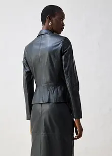 Krátký blejzr z jehněčí kůže napa, bonprix