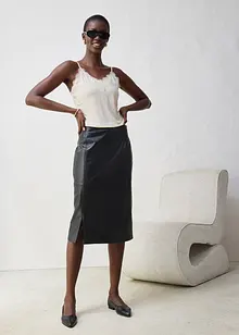 Top s obsahem vlny a s krajkou, bonprix