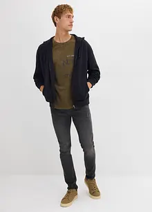 Tričko z čisté organické bavlny se sepraným vzhledem, bonprix