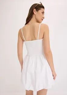 Bandeau šaty z čisté bavlny, bonprix