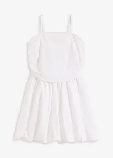 Bandeau šaty z čisté bavlny, bonprix