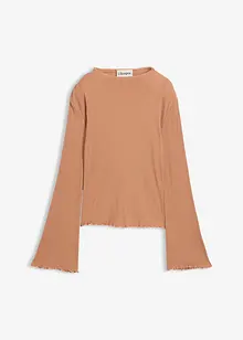 Žebrované tričko z čisté bavlny, bonprix