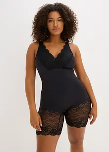 Stahovací body s nohavičkou, střední tvarující efekt, bonprix