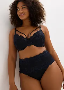 Stahovací tanga s krajkou, střední tvarující efekt, bonprix