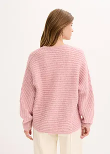 Kabátek ze silnější pleteniny s podílem vlny, bonprix