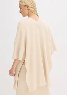 Oversize pletená pelerína, bonprix