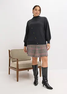 Svetr s knoflíkovou lištou, bonprix