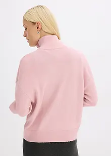 Pletený kabátek se zapínáním na zip, bonprix