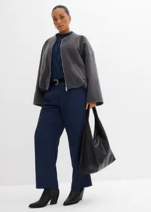 Bluzon s balonovým spodním okrajem, bonprix