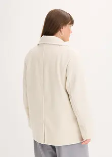 Kabanový kabátek s vlněným vzhledem, bonprix