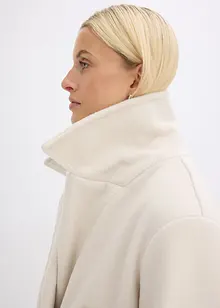 Kabanový kabátek s vlněným vzhledem, bonprix