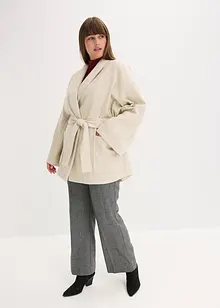 Kabátek s vlněným vzhledem, bonprix