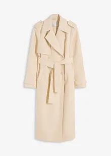 Trenčkot s vlněným vzhledem, bonprix