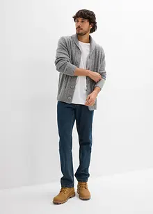 Pletený kabátek s žebrovaným vzorem, bonprix